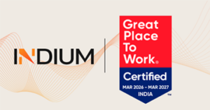 Indium is certified as a Great Place to Work for the 3rd time